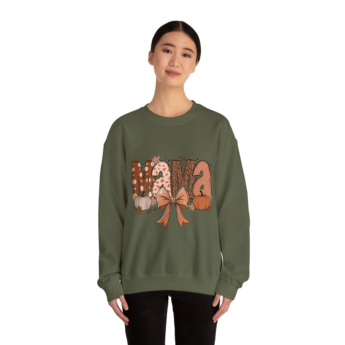 Mama Sweatshirt, Gift for Her, Unisex Crewneck, Heavy Blend, Cozy Jumper, Mother's Day Gift, Birthday Present