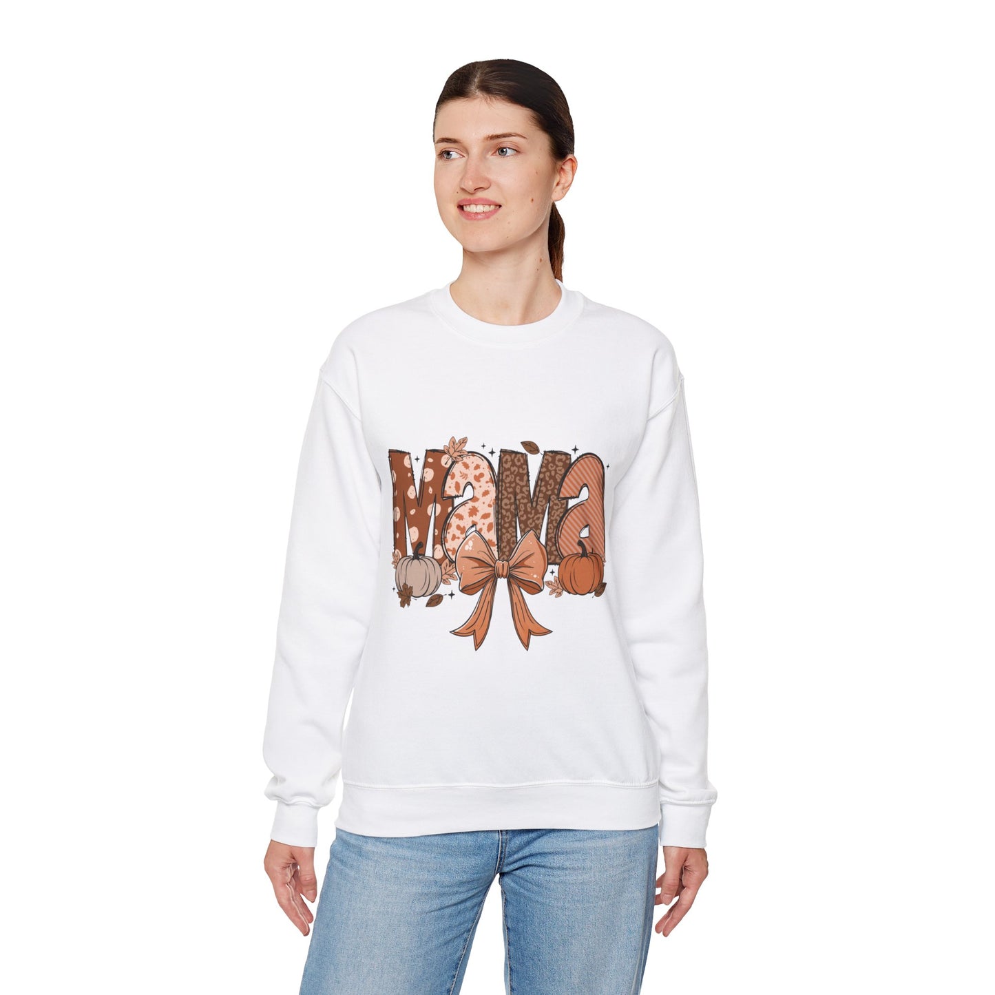 Mama Sweatshirt, Gift for Her, Unisex Crewneck, Heavy Blend, Cozy Jumper, Mother's Day Gift, Birthday Present