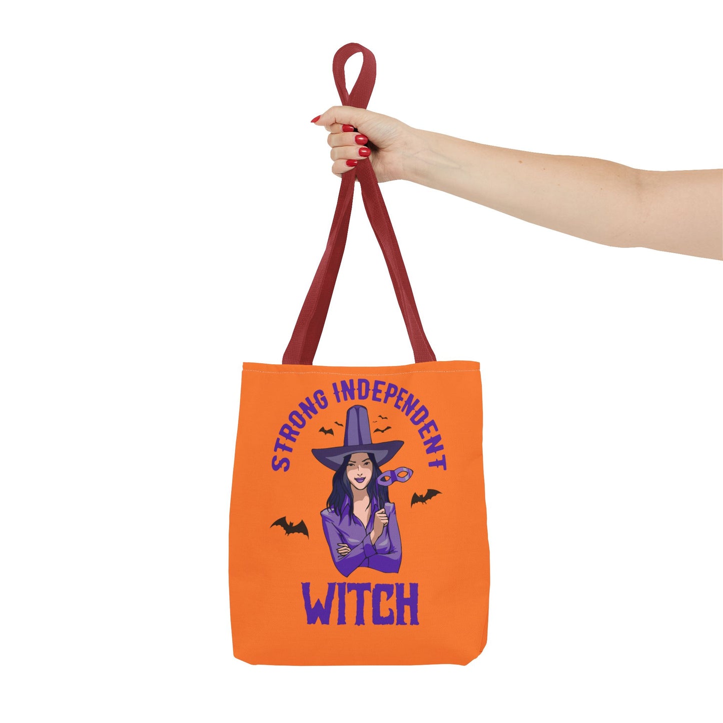 Strong Independent Witch Tote Bag. Great Gift for Halloween Enthusiast.