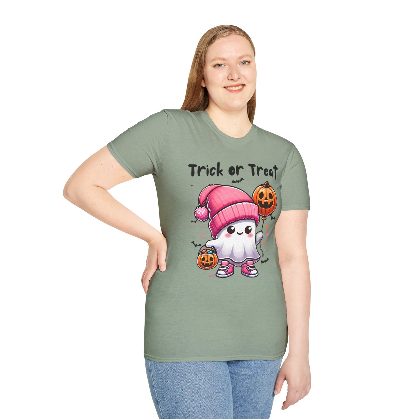 Halloween Unisex T-Shirt, Spooky Tee, Pumpkin Shirt, Trick or Treat Top, Costume Apparel