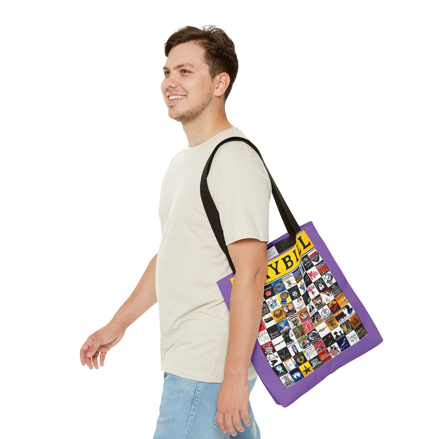 Playbill Tote Bag. Great Gift for Broadway Enthusiast. Broadway Gift. Gift for her, Gift for him.