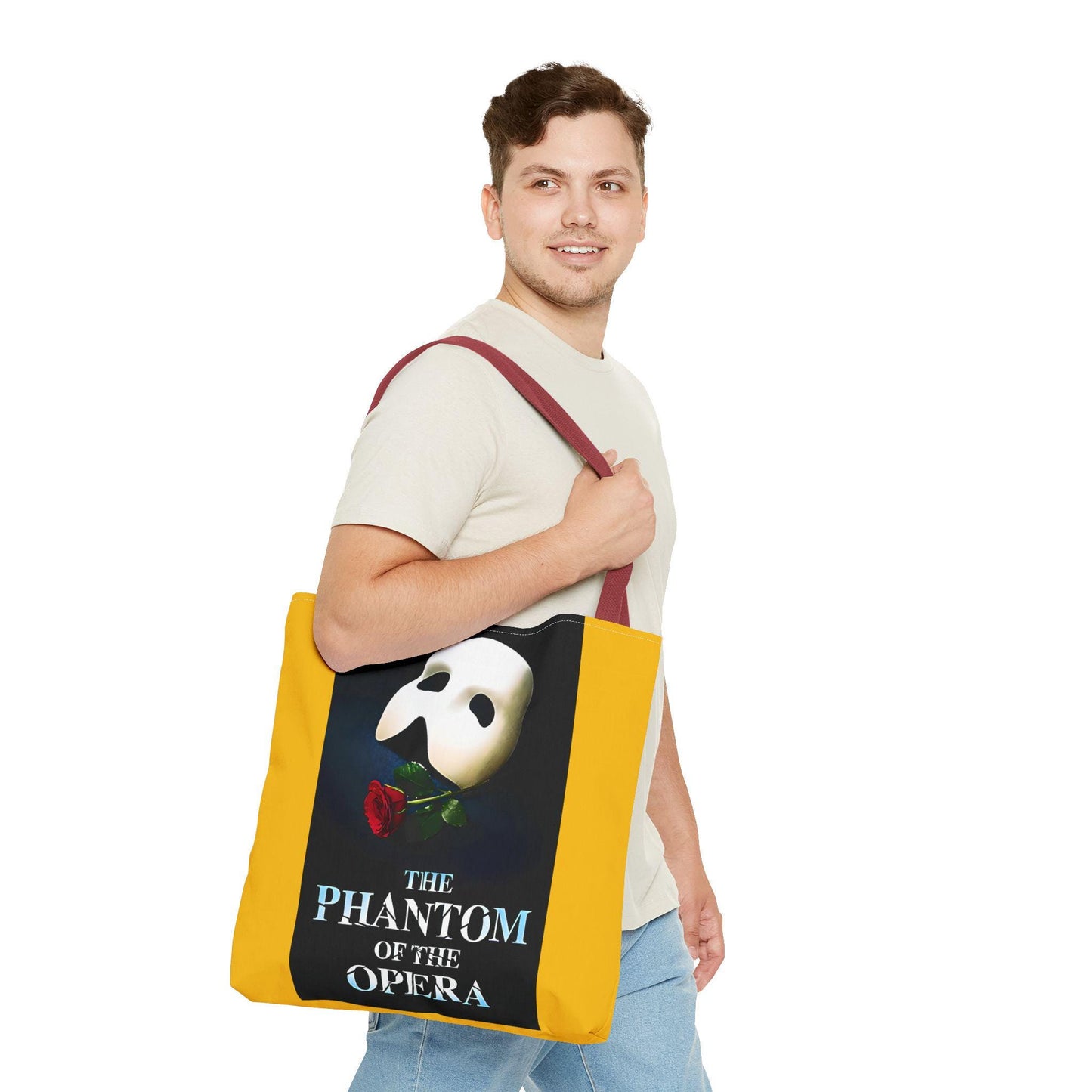 Phantom of the Opera Tote Bag. Great Gift for Broadway Enthusiast.