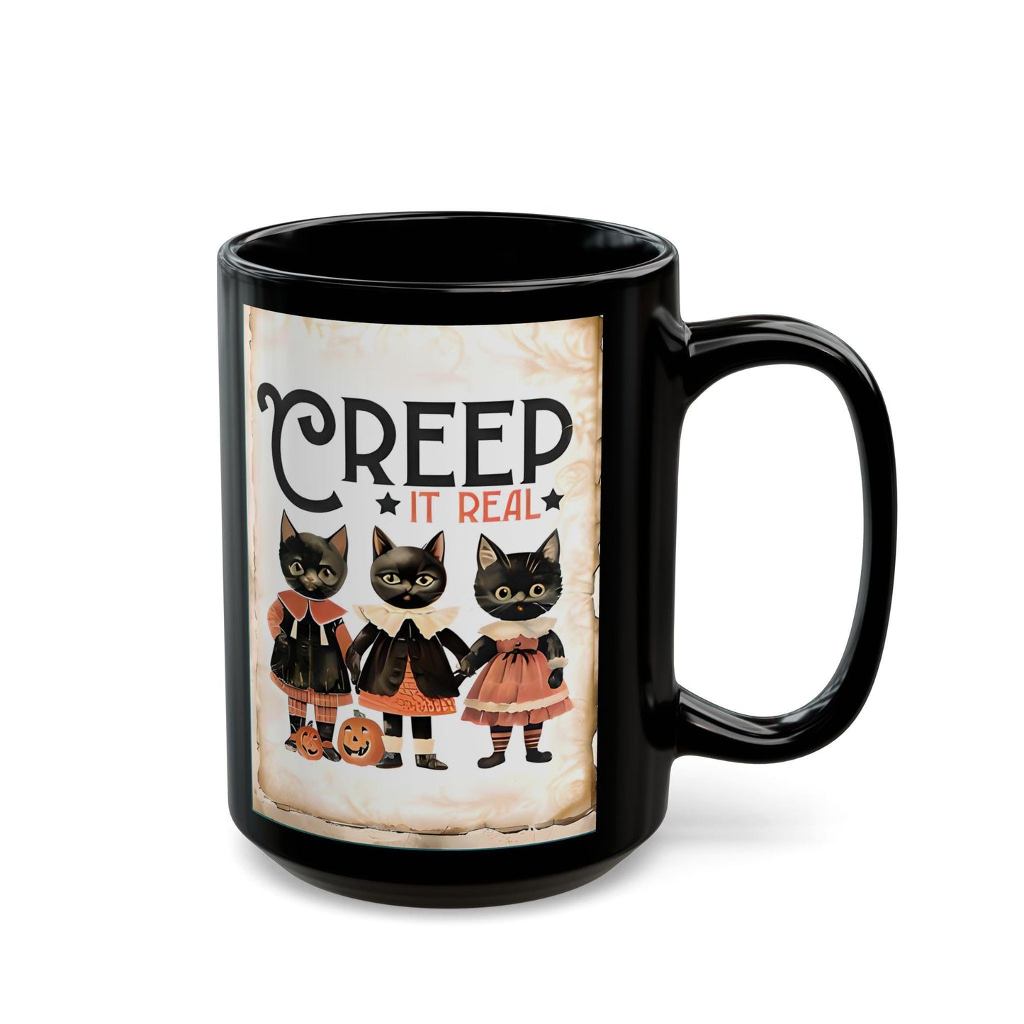 Creep It Real Halloween Mug, Halloween Lover Gift, Halloween Gift, Teacher Gift, Halloween Decor.