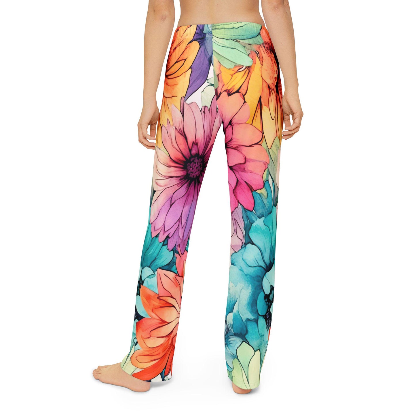 Floral Kids Pajama Pants - Soft & Comfortable Sleepwear | Cute Floral Pattern | Ideal for Girls | Perfect for Everyday Wear