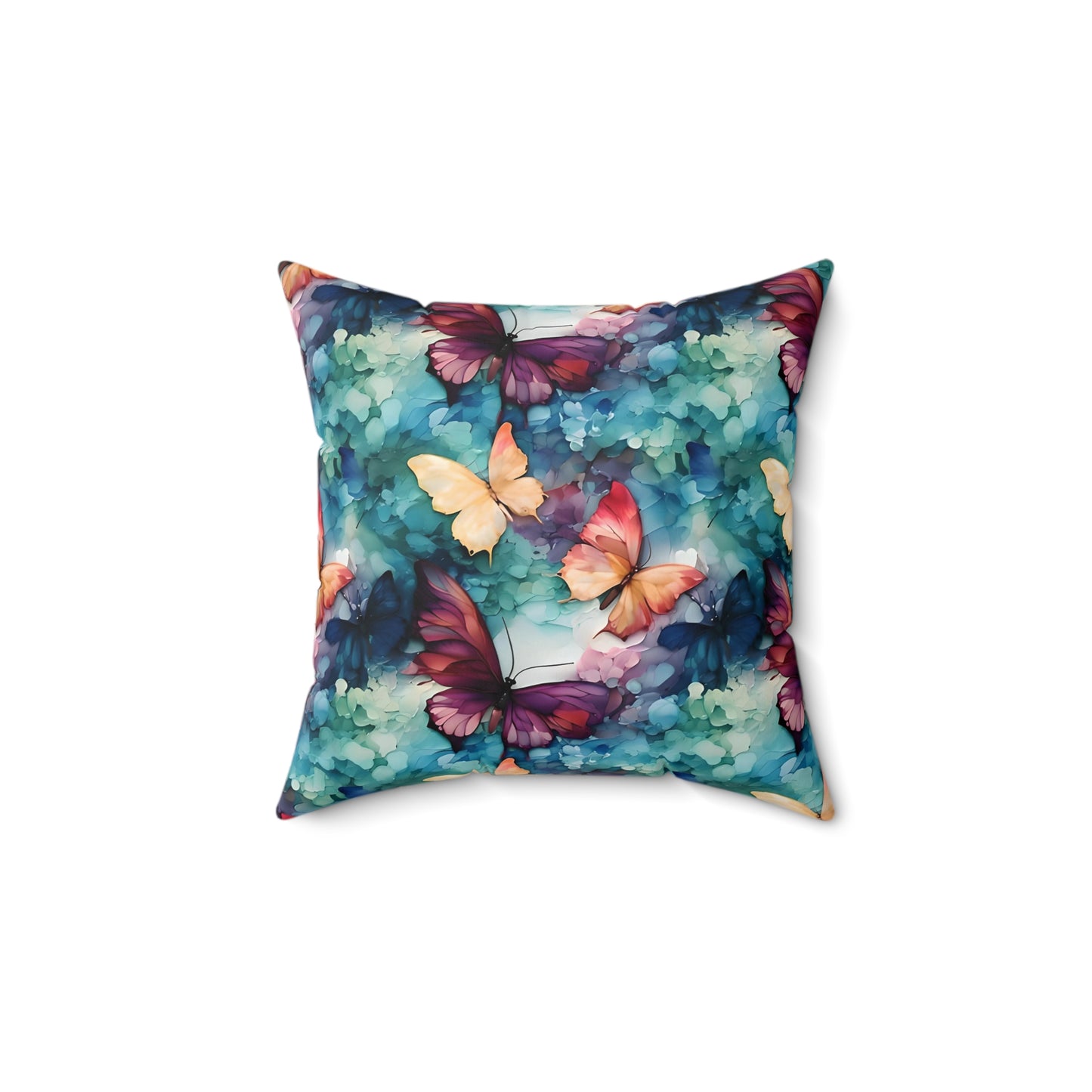 Butterflies Pillow. Autumn Leaves Pillow Gift. Autumn Leaves Lover Decor. Perfect Gift for Him, Her.