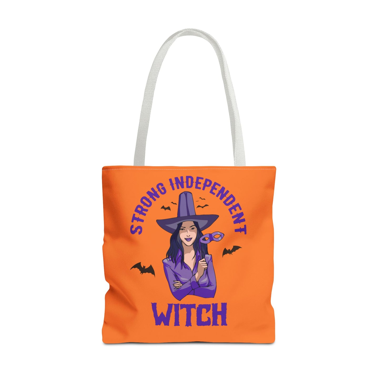 Strong Independent Witch Tote Bag. Great Gift for Halloween Enthusiast.