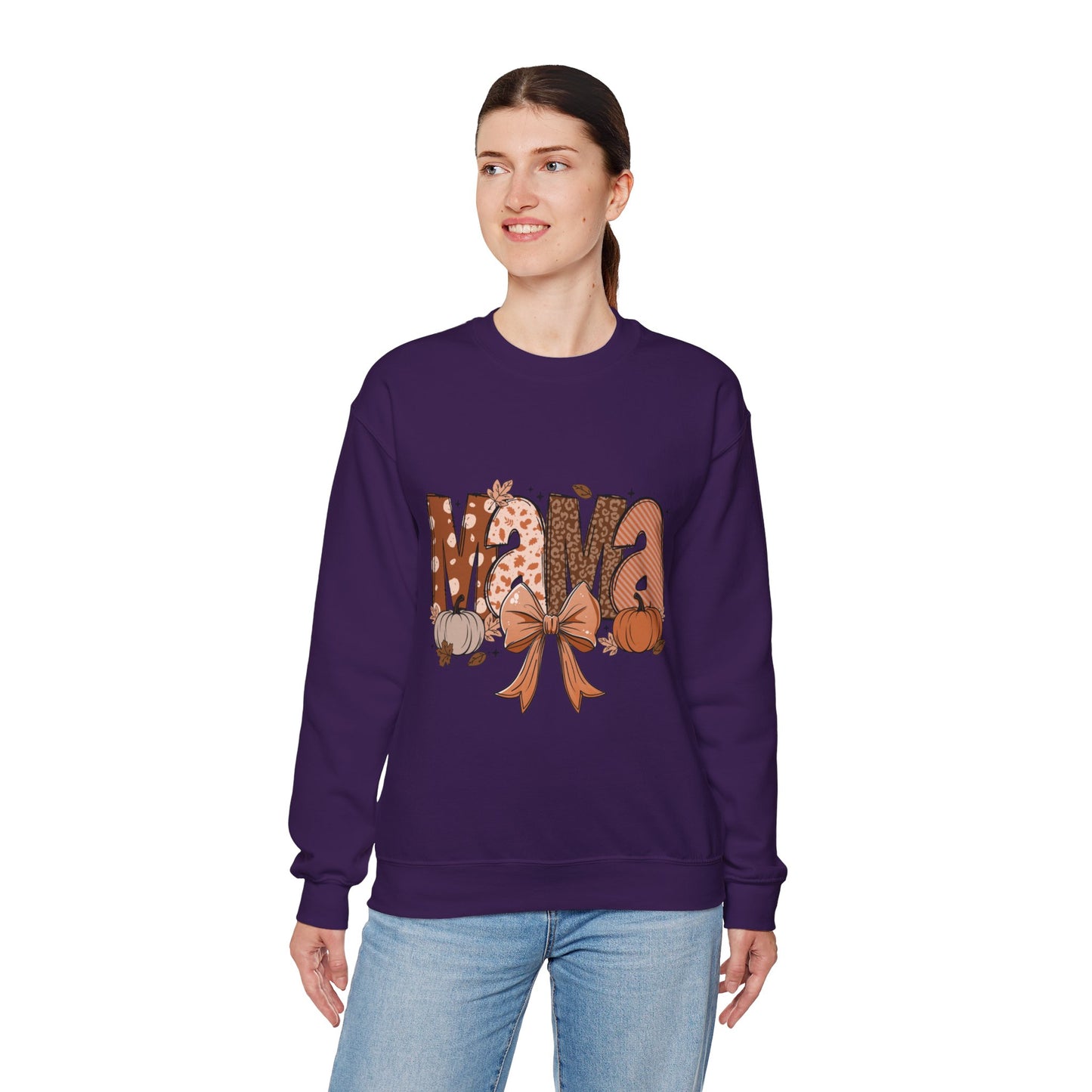 Mama Sweatshirt, Gift for Her, Unisex Crewneck, Heavy Blend, Cozy Jumper, Mother's Day Gift, Birthday Present