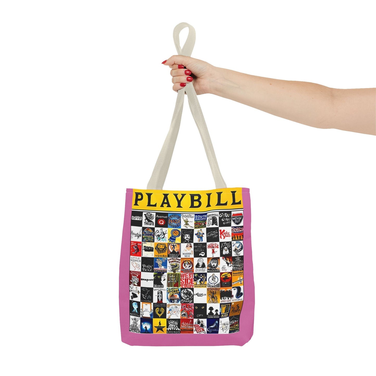 Playbill Tote Bag. Great Gift for Broadway Enthusiast. Broadway Gift. Gift for her, Gift for him.
