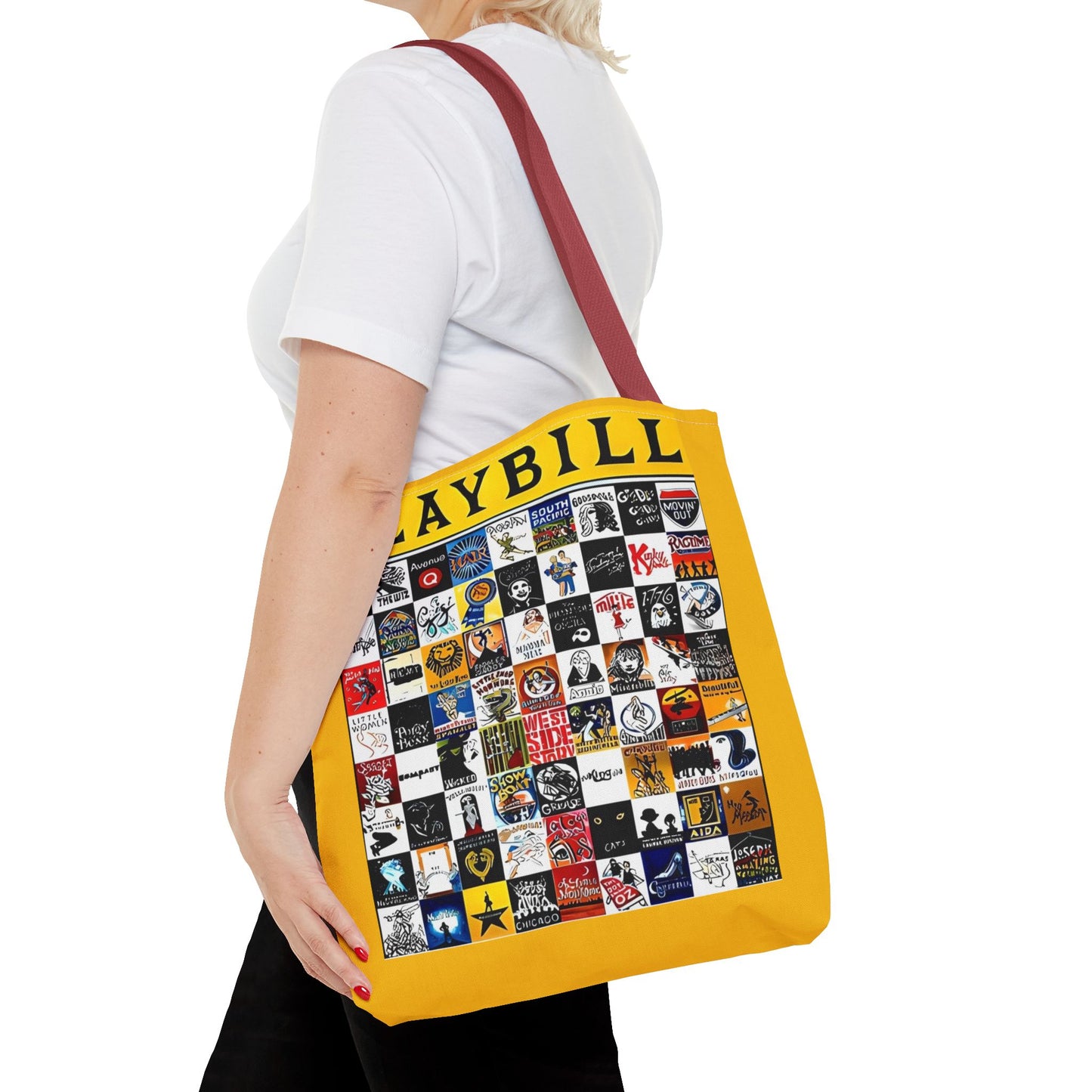 Playbill Tote Bag. Great Gift for Broadway Enthusiast. Broadway Gift. Gift for her, Gift for him.