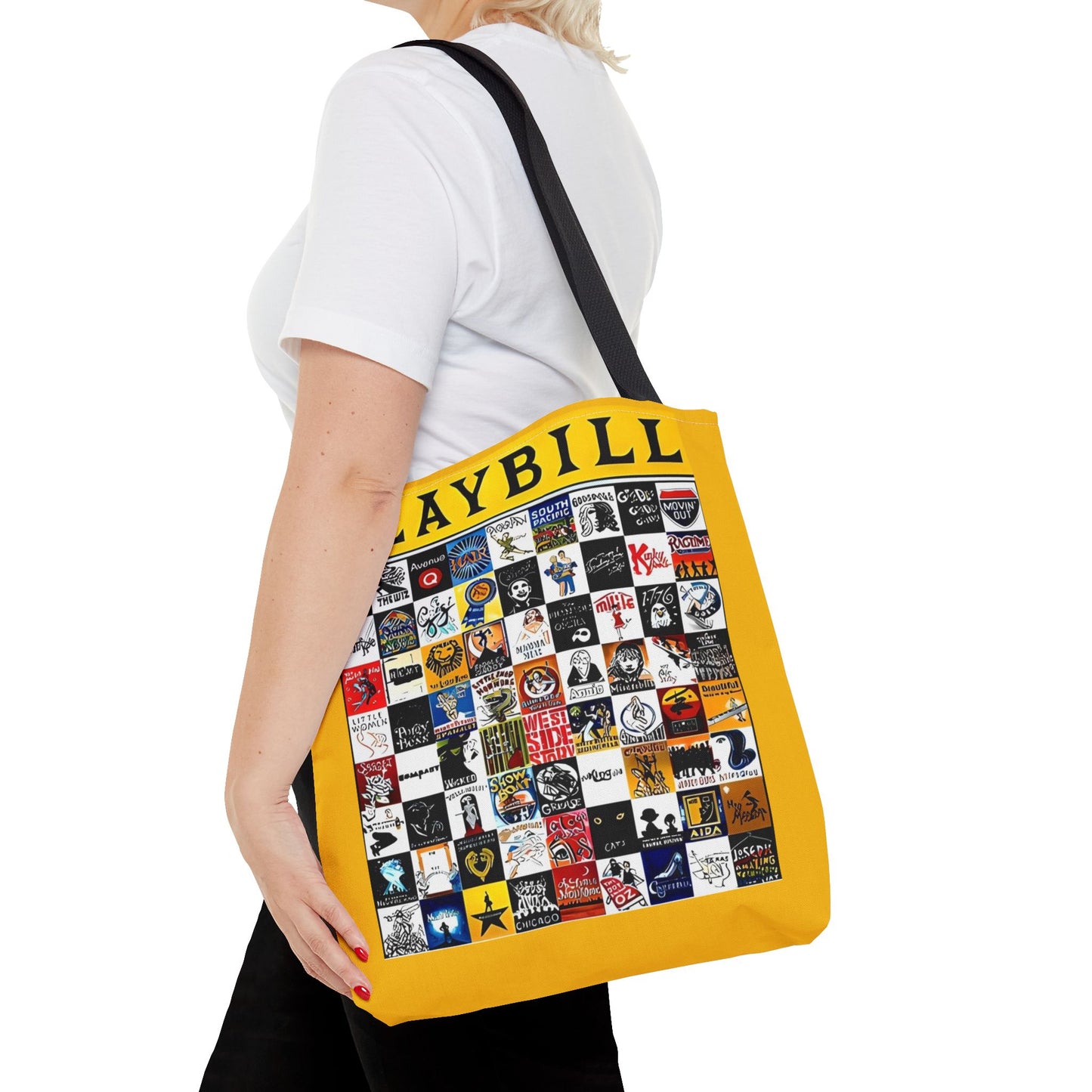 Playbill Tote Bag. Great Gift for Broadway Enthusiast. Broadway Gift. Gift for her, Gift for him.