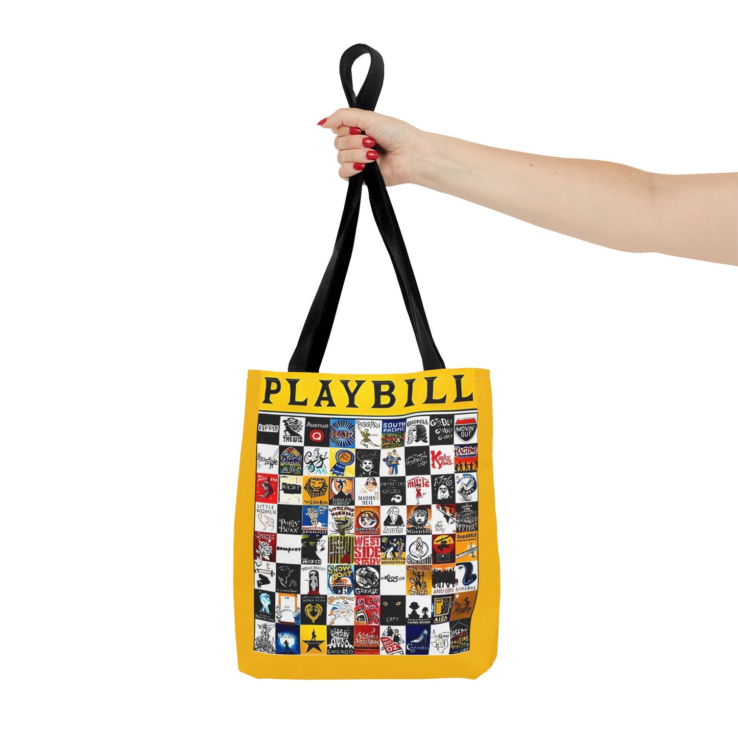 Playbill Tote Bag. Great Gift for Broadway Enthusiast. Broadway Gift. Gift for her, Gift for him.