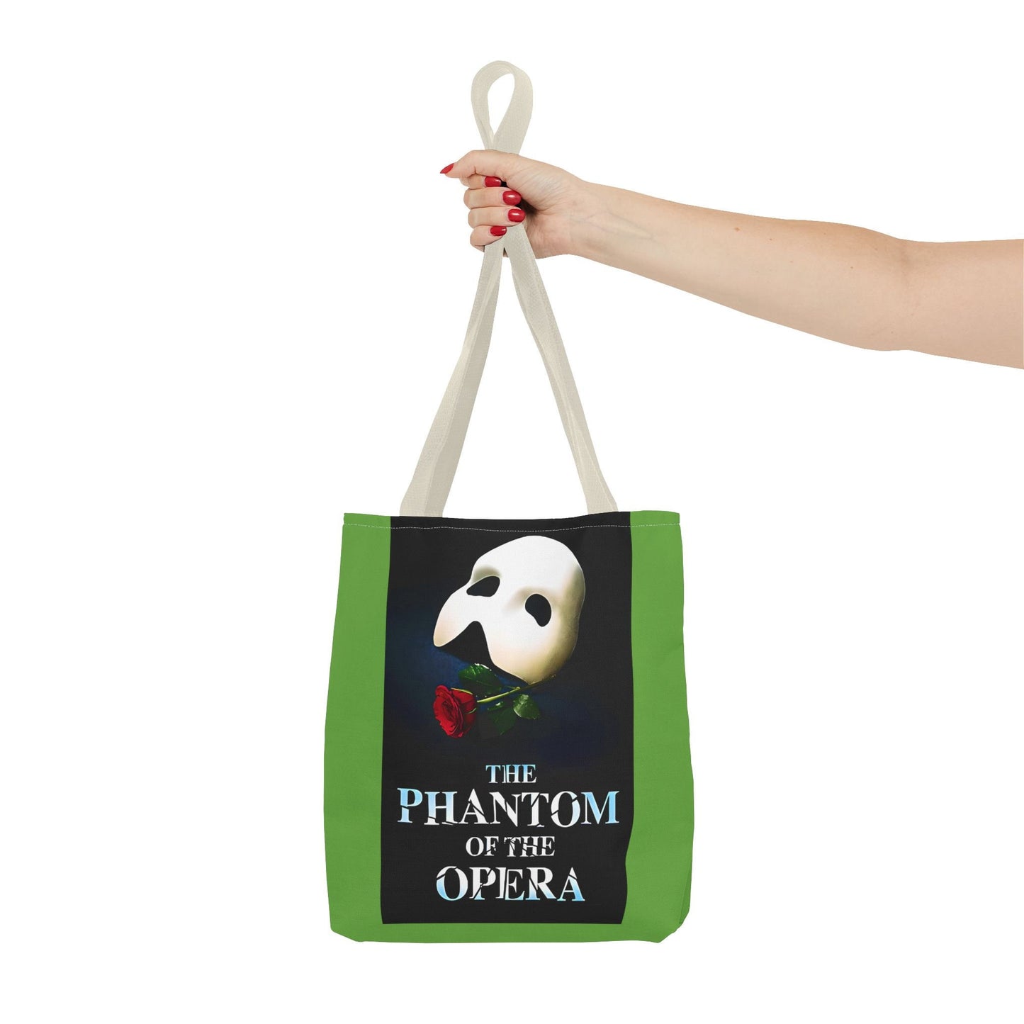 Phantom of the Opera Tote Bag. Great Gift for Broadway Enthusiast. Broadway Gift. Gift for her, Gift for him.