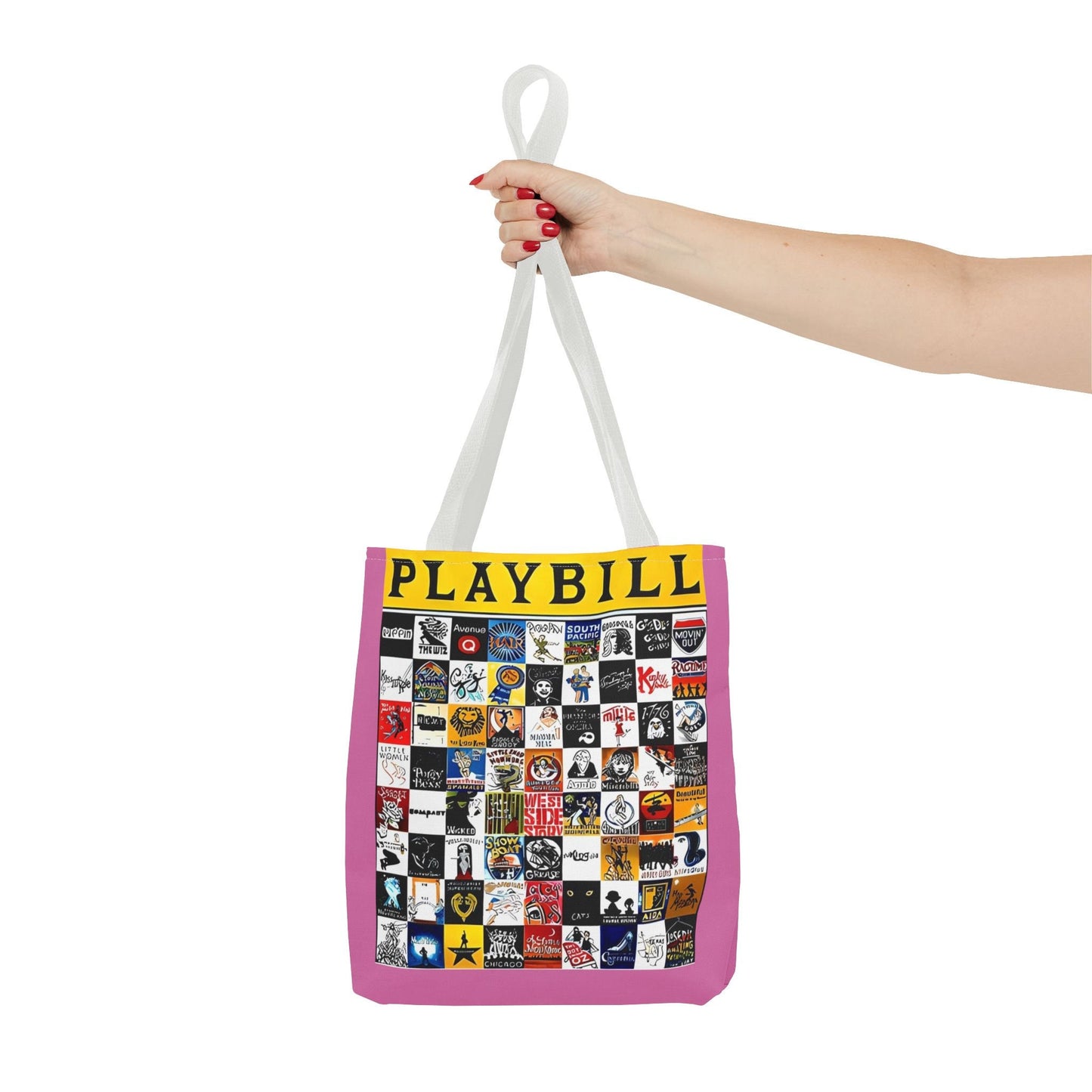 Playbill Tote Bag. Great Gift for Broadway Enthusiast. Broadway Gift. Gift for her, Gift for him.
