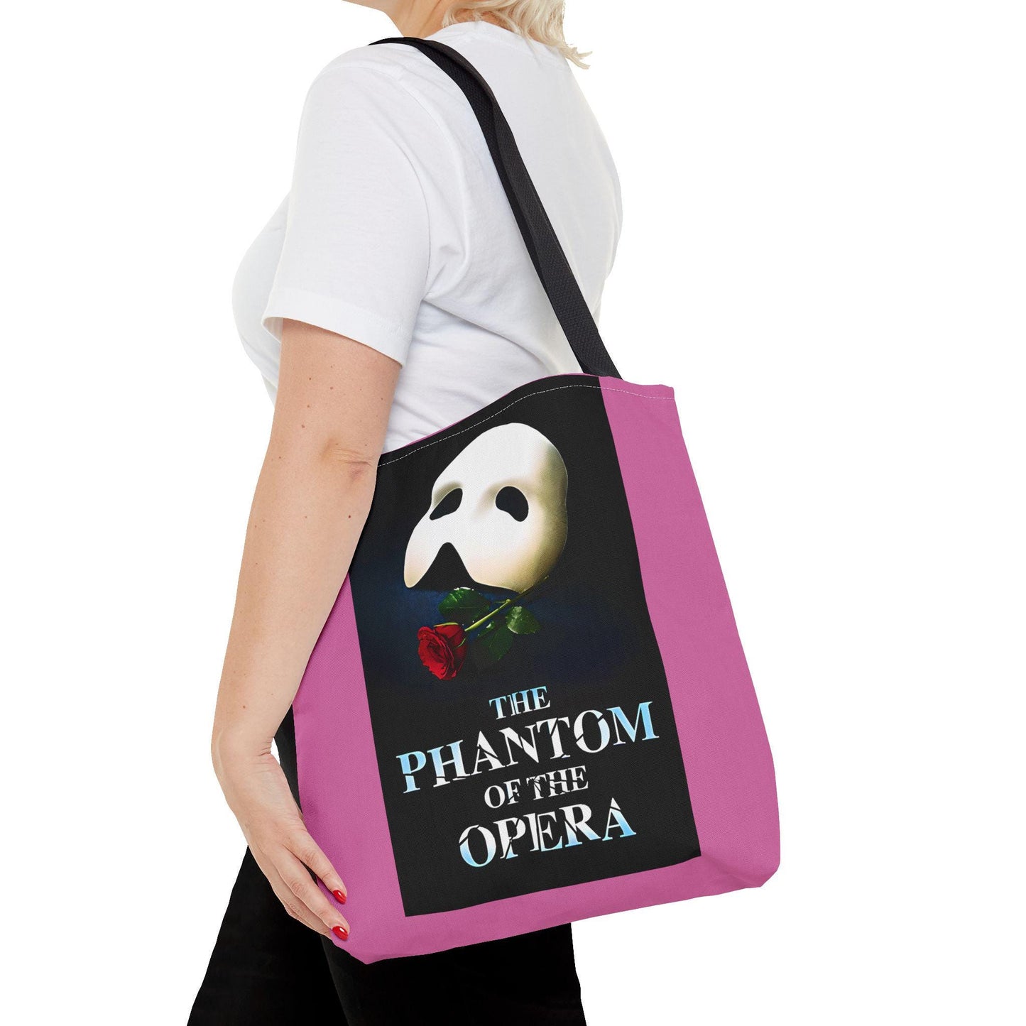 Phantom of the Opera Tote Bag. Great Gift for Broadway Enthusiast. Broadway Gift. Gift for her, Gift for him.