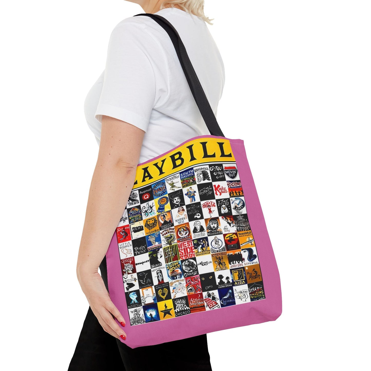 Playbill Tote Bag. Great Gift for Broadway Enthusiast. Broadway Gift. Gift for her, Gift for him.