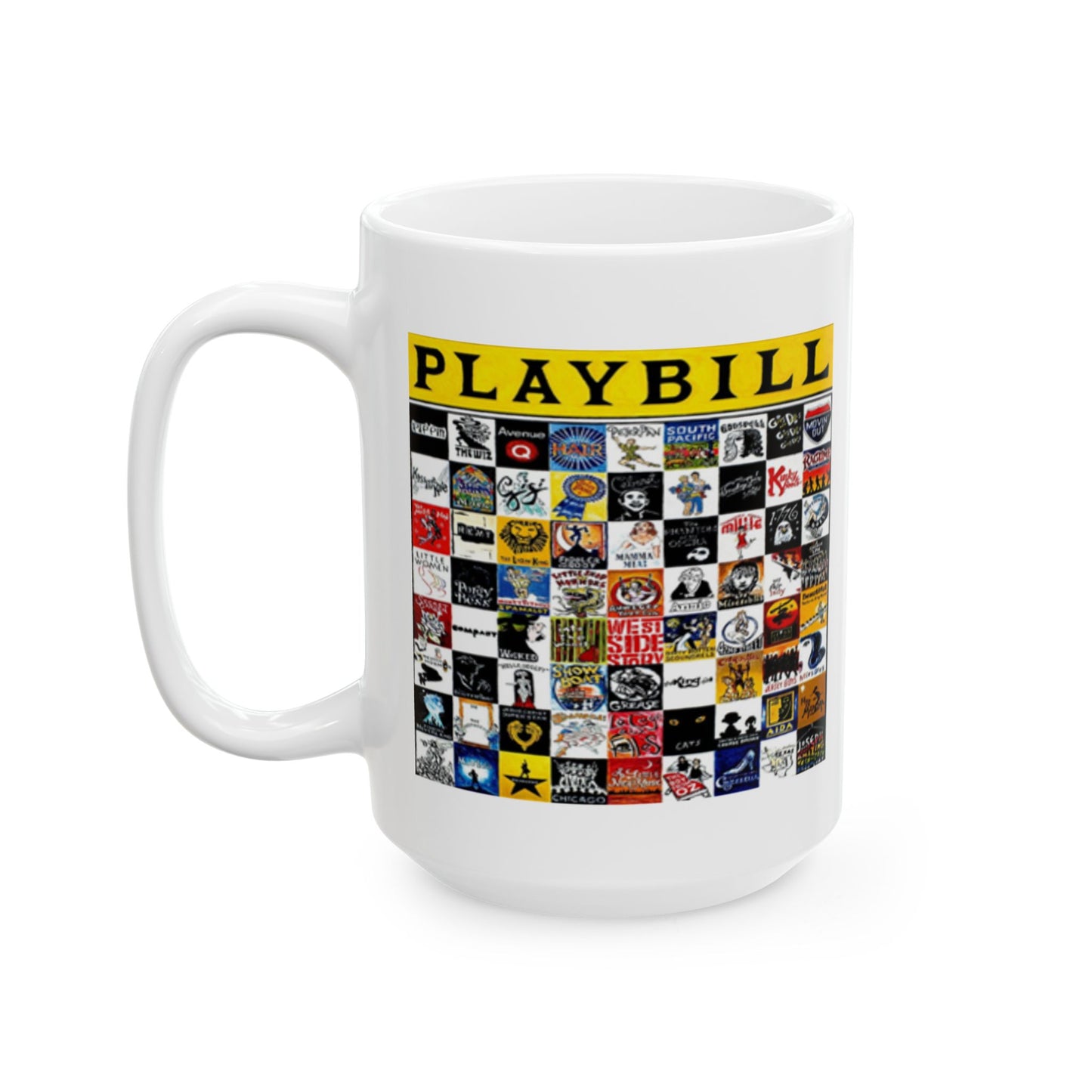 Playbill - Ceramic Mug, (11oz, 15oz)