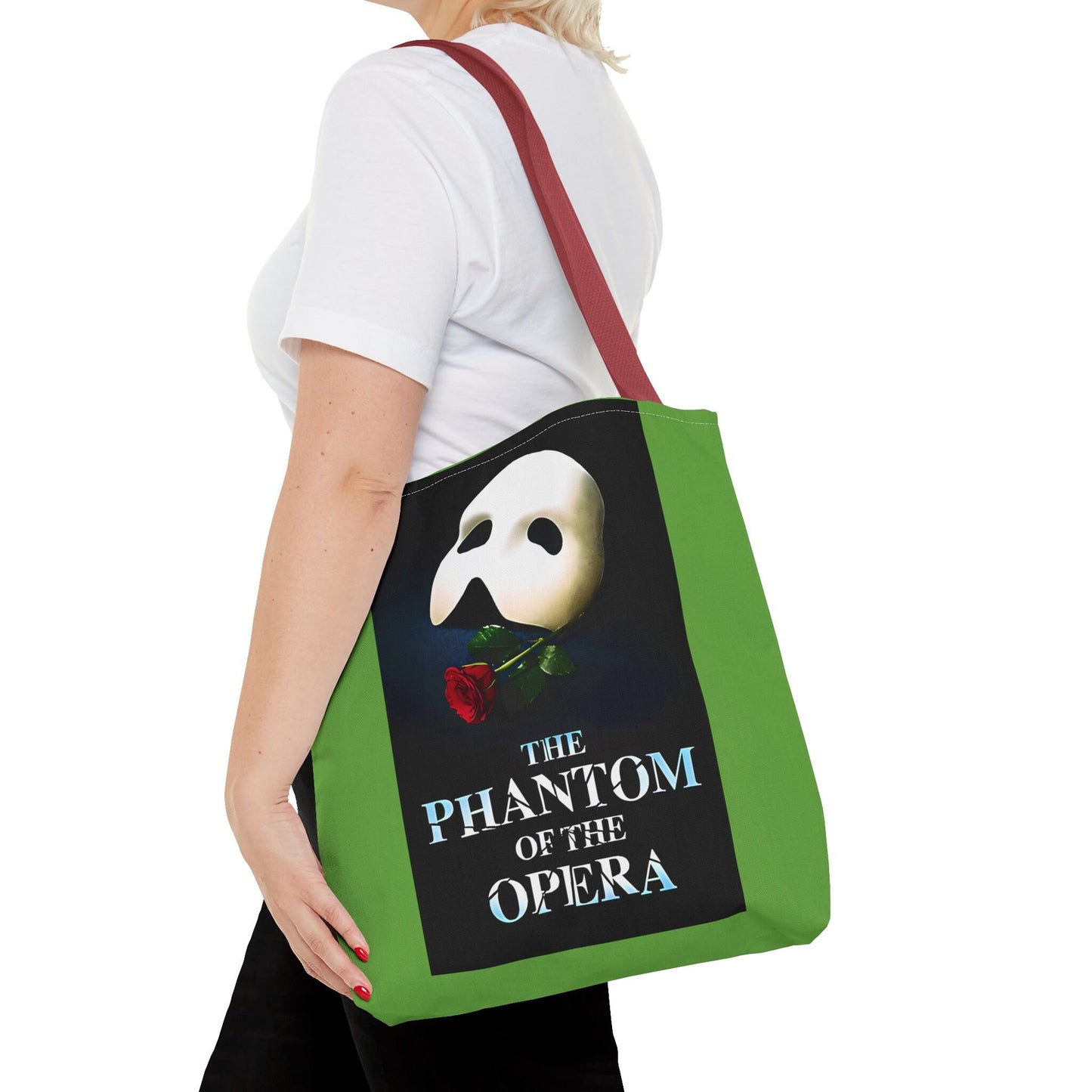 Phantom of the Opera Tote Bag. Great Gift for Broadway Enthusiast. Broadway Gift. Gift for her, Gift for him.