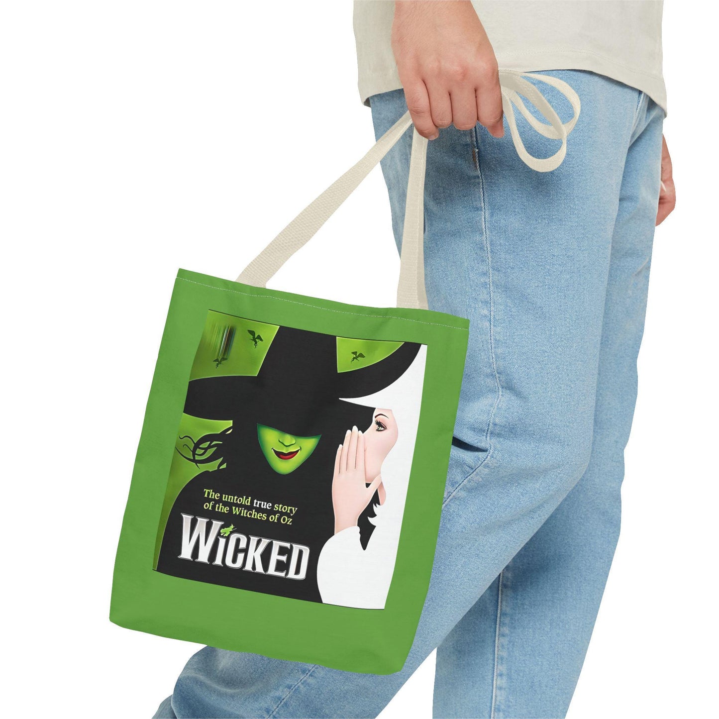 Wicked Tote Bag. Great Gift for Broadway Enthusiast. Broadway Gift. Gift for her, Gift for him.