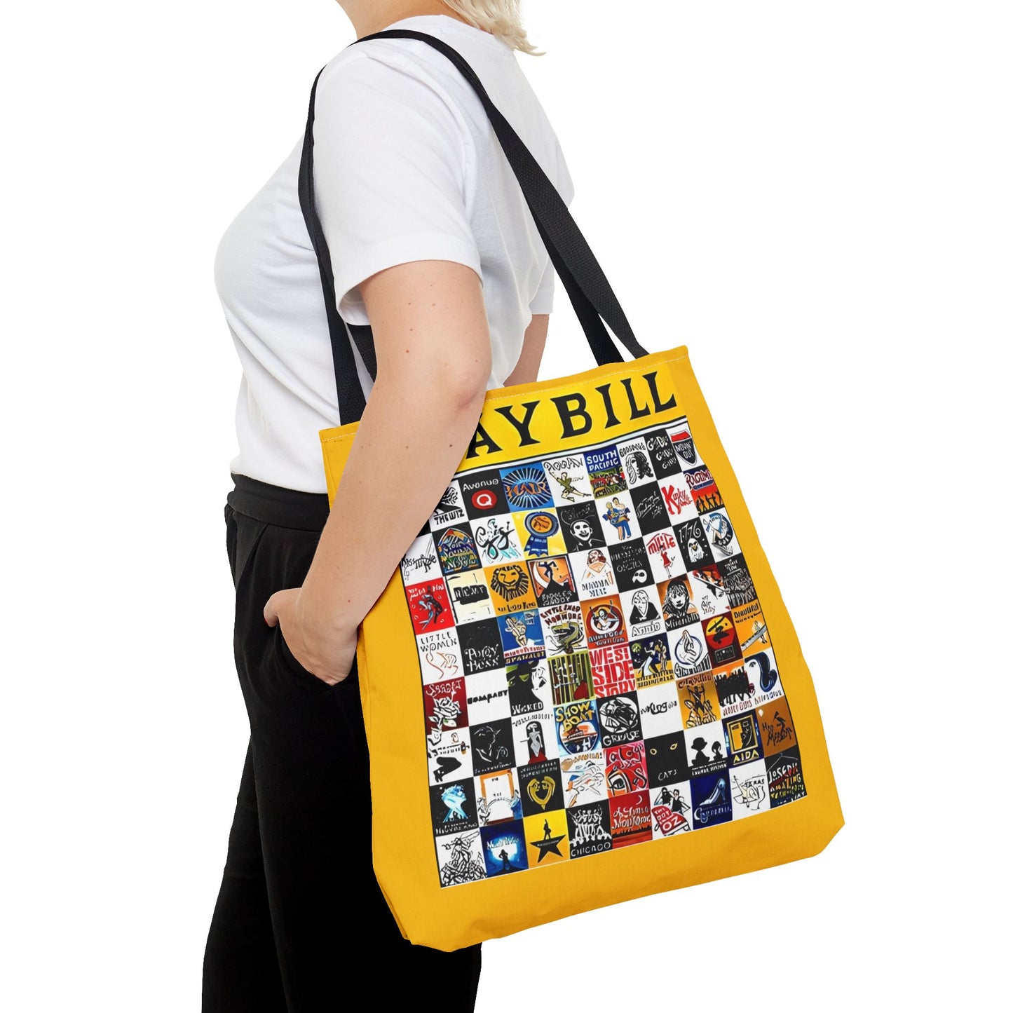 Playbill Tote Bag. Great Gift for Broadway Enthusiast. Broadway Gift. Gift for her, Gift for him.
