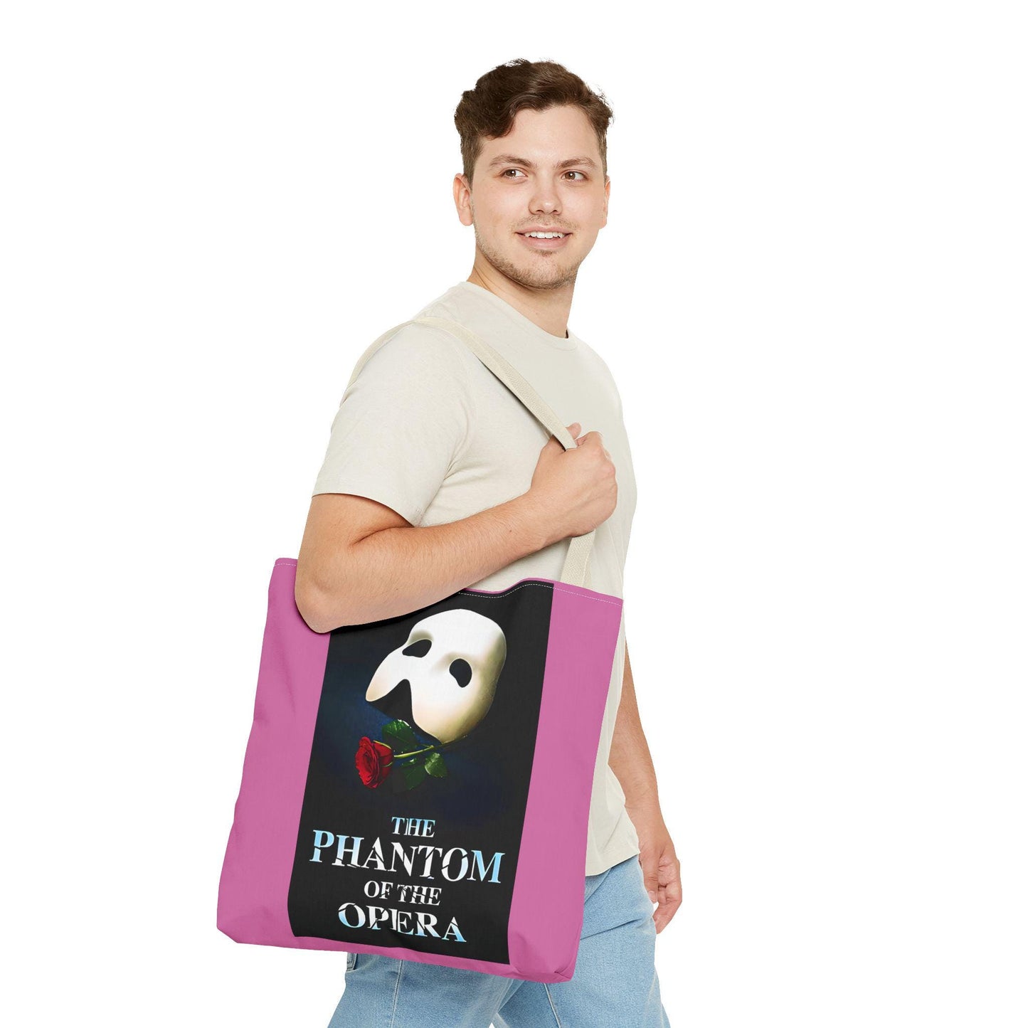 Phantom of the Opera Tote Bag. Great Gift for Broadway Enthusiast. Broadway Gift. Gift for her, Gift for him.