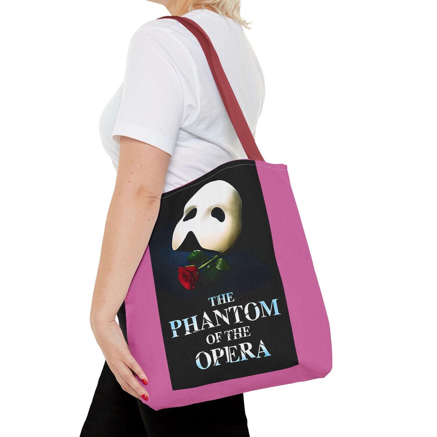 Phantom of the Opera Tote Bag. Great Gift for Broadway Enthusiast. Broadway Gift. Gift for her, Gift for him.