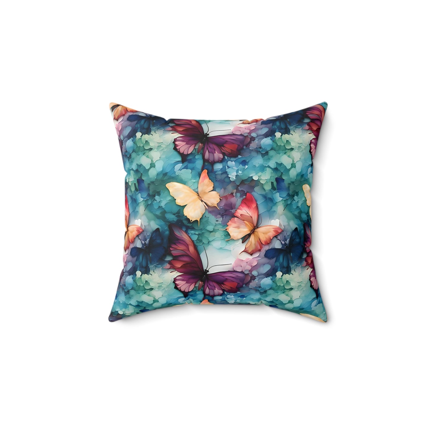 Butterflies Pillow. Autumn Leaves Pillow Gift. Autumn Leaves Lover Decor. Perfect Gift for Him, Her.