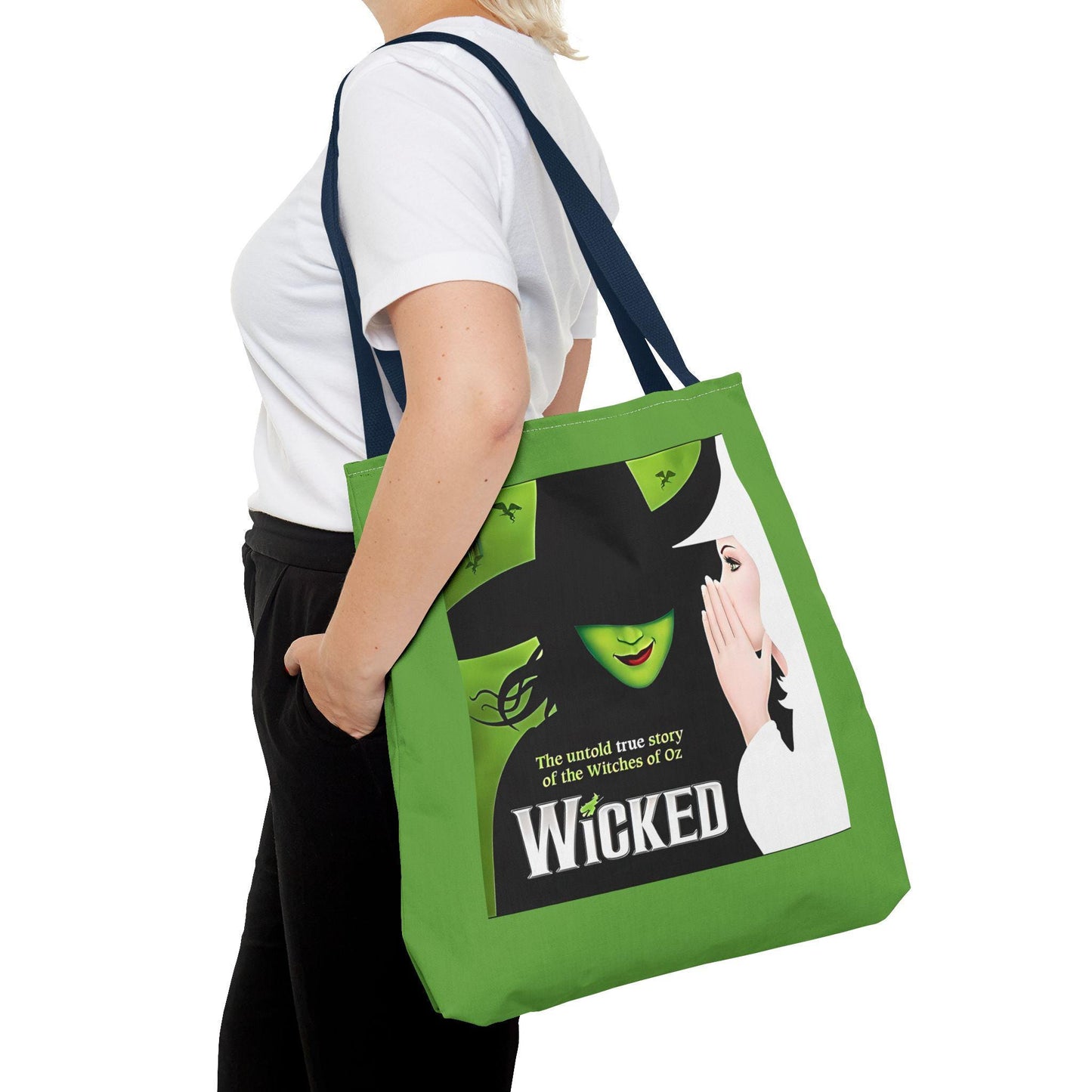 Wicked Tote Bag. Great Gift for Broadway Enthusiast. Broadway Gift. Gift for her, Gift for him.