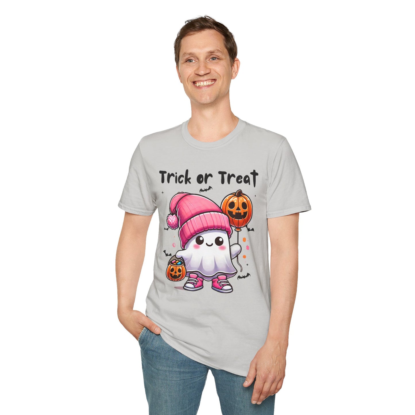 Halloween Unisex T-Shirt, Spooky Tee, Pumpkin Shirt, Trick or Treat Top, Costume Apparel
