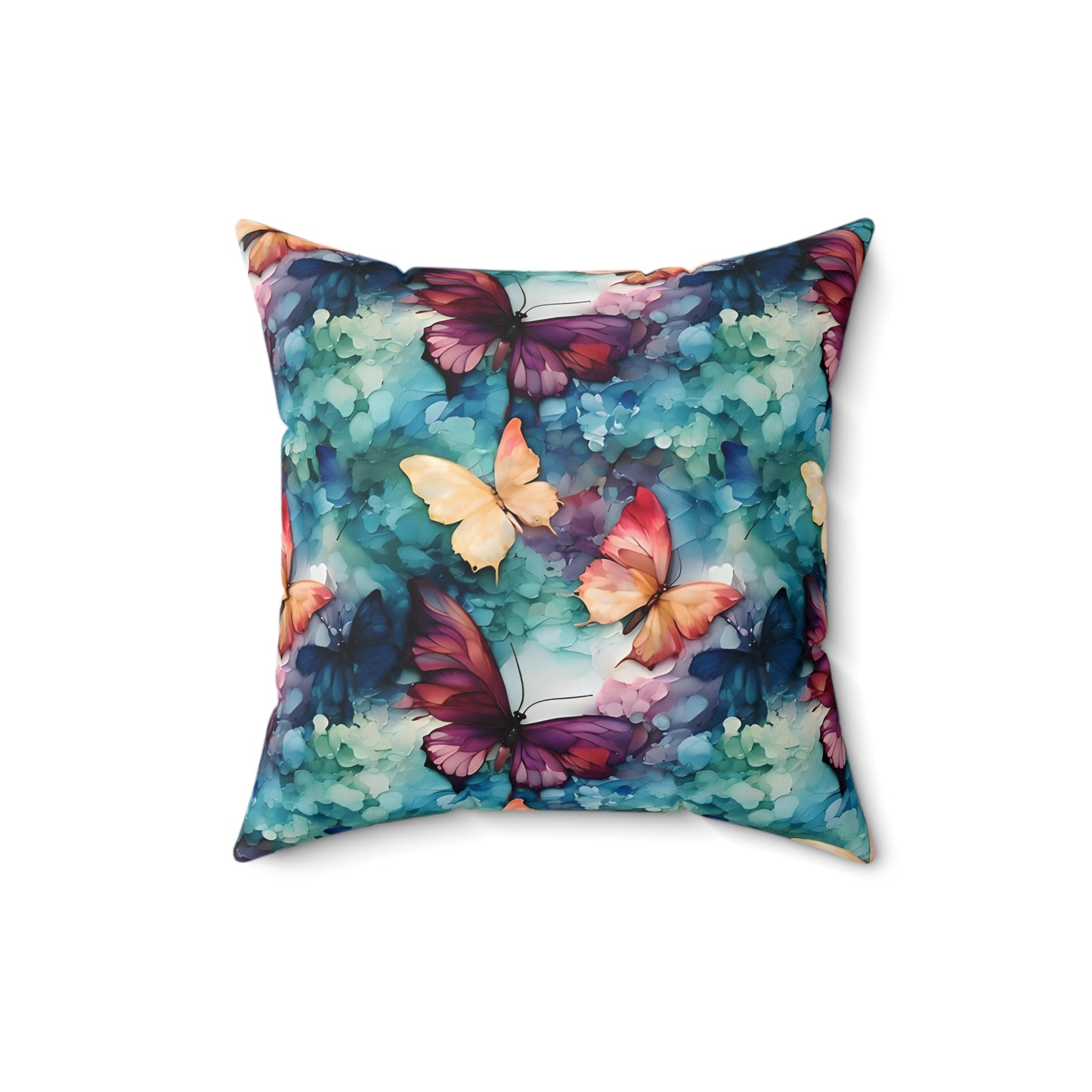 Butterflies Pillow. Autumn Leaves Pillow Gift. Autumn Leaves Lover Decor. Perfect Gift for Him, Her.