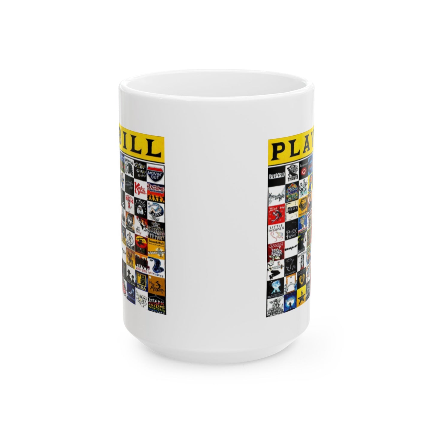 Playbill - Ceramic Mug, (11oz, 15oz)