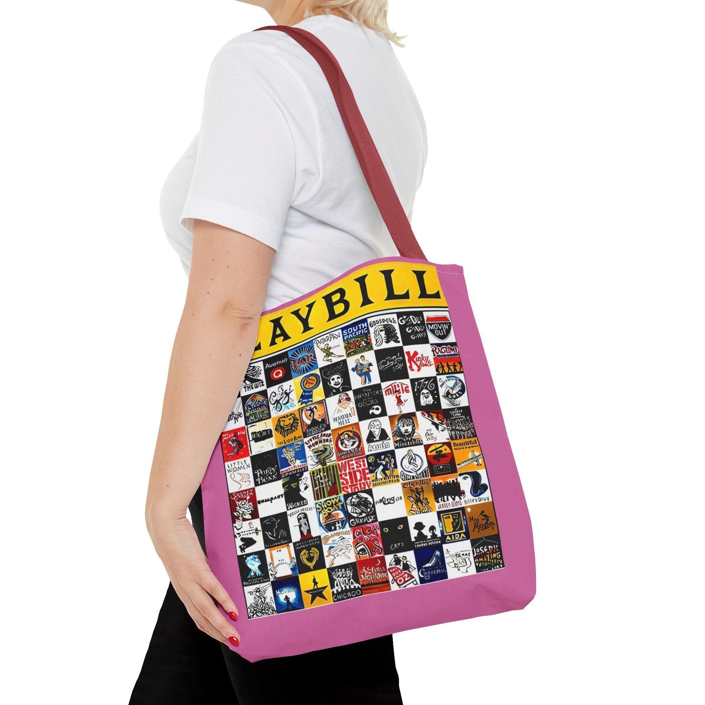 Playbill Tote Bag. Great Gift for Broadway Enthusiast. Broadway Gift. Gift for her, Gift for him.