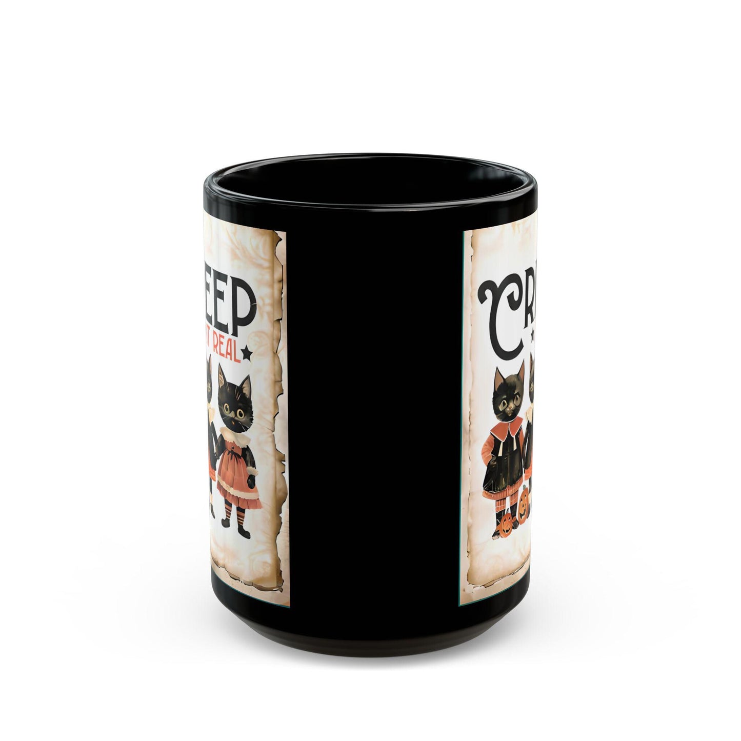 Creep It Real Halloween Mug, Halloween Lover Gift, Halloween Gift, Teacher Gift, Halloween Decor.