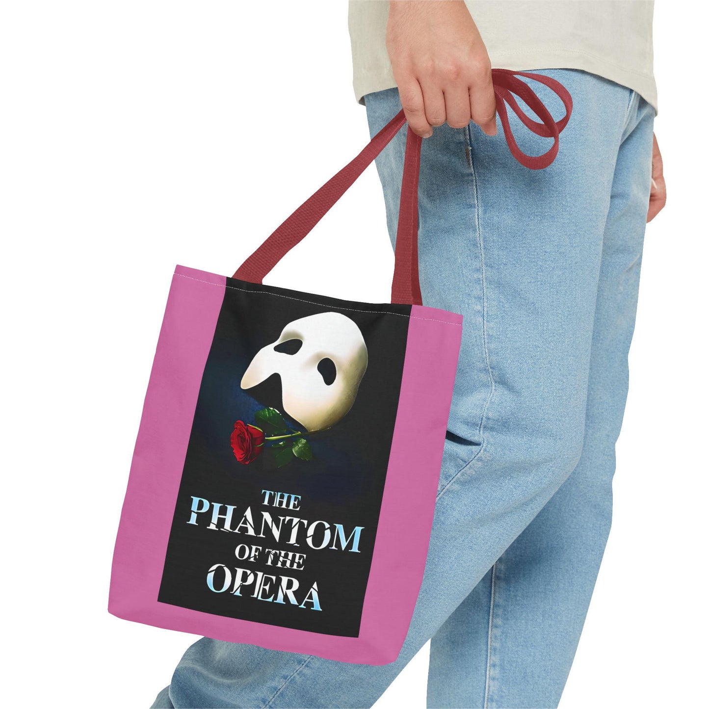 Phantom of the Opera Tote Bag. Great Gift for Broadway Enthusiast. Broadway Gift. Gift for her, Gift for him.
