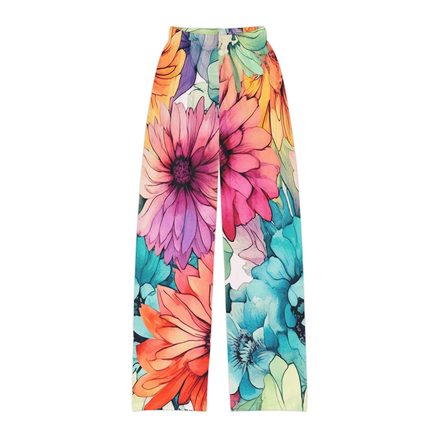 Floral Kids Pajama Pants - Soft & Comfortable Sleepwear | Cute Floral Pattern | Ideal for Girls | Perfect for Everyday Wear