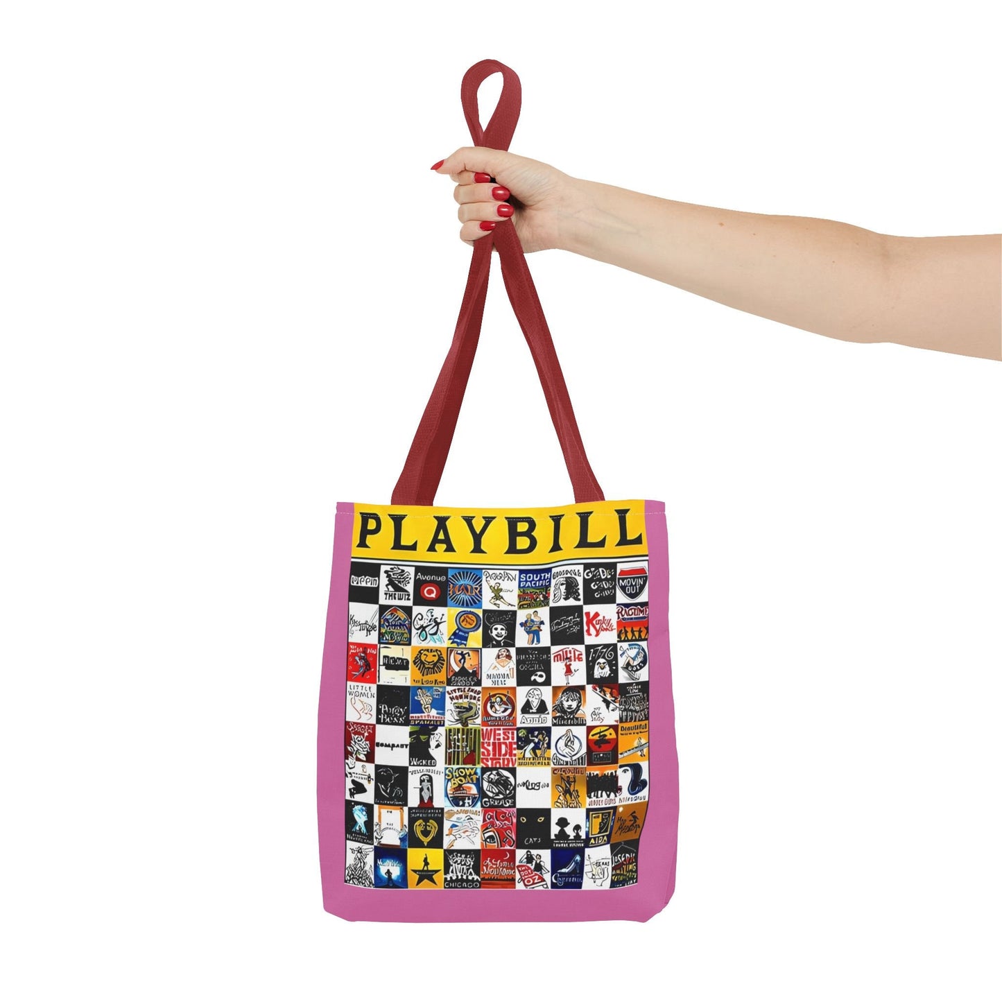 Playbill Tote Bag. Great Gift for Broadway Enthusiast. Broadway Gift. Gift for her, Gift for him.