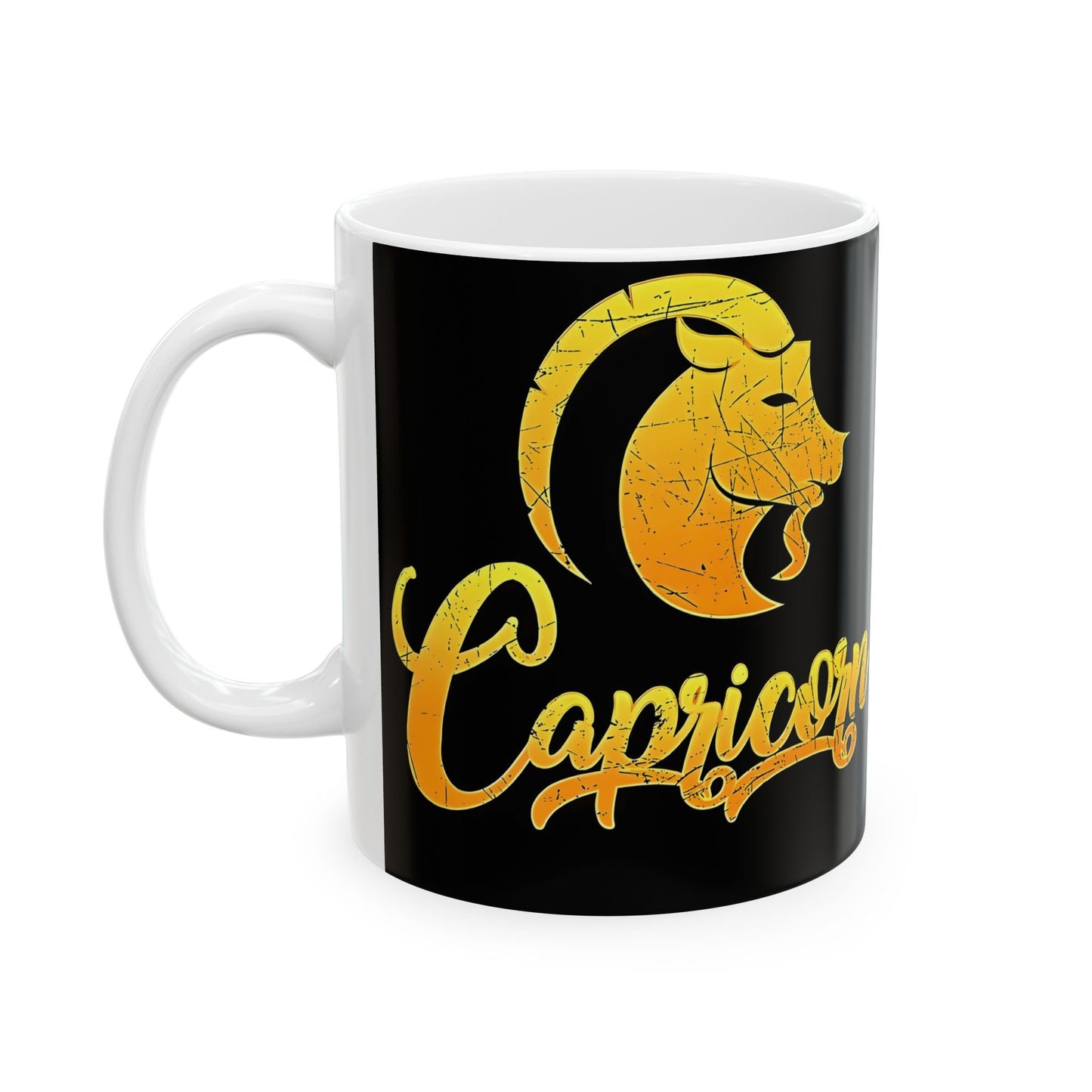 Capricorn Zodiac Ceramic Mug, (11oz, 15oz). Perfect Gift for Astrology Enthusiasts. Gift for Her, Gift for Him.