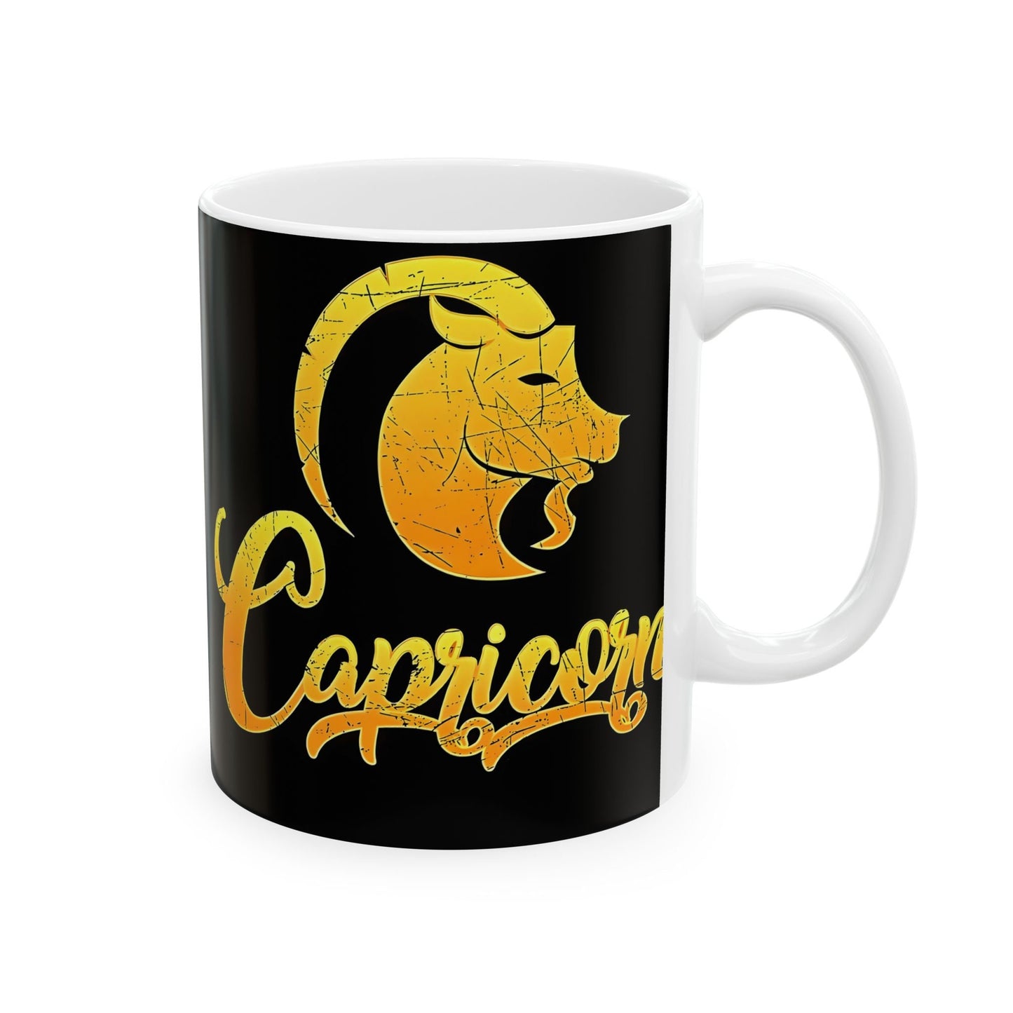 Capricorn Zodiac Ceramic Mug, (11oz, 15oz). Perfect Gift for Astrology Enthusiasts. Gift for Her, Gift for Him.