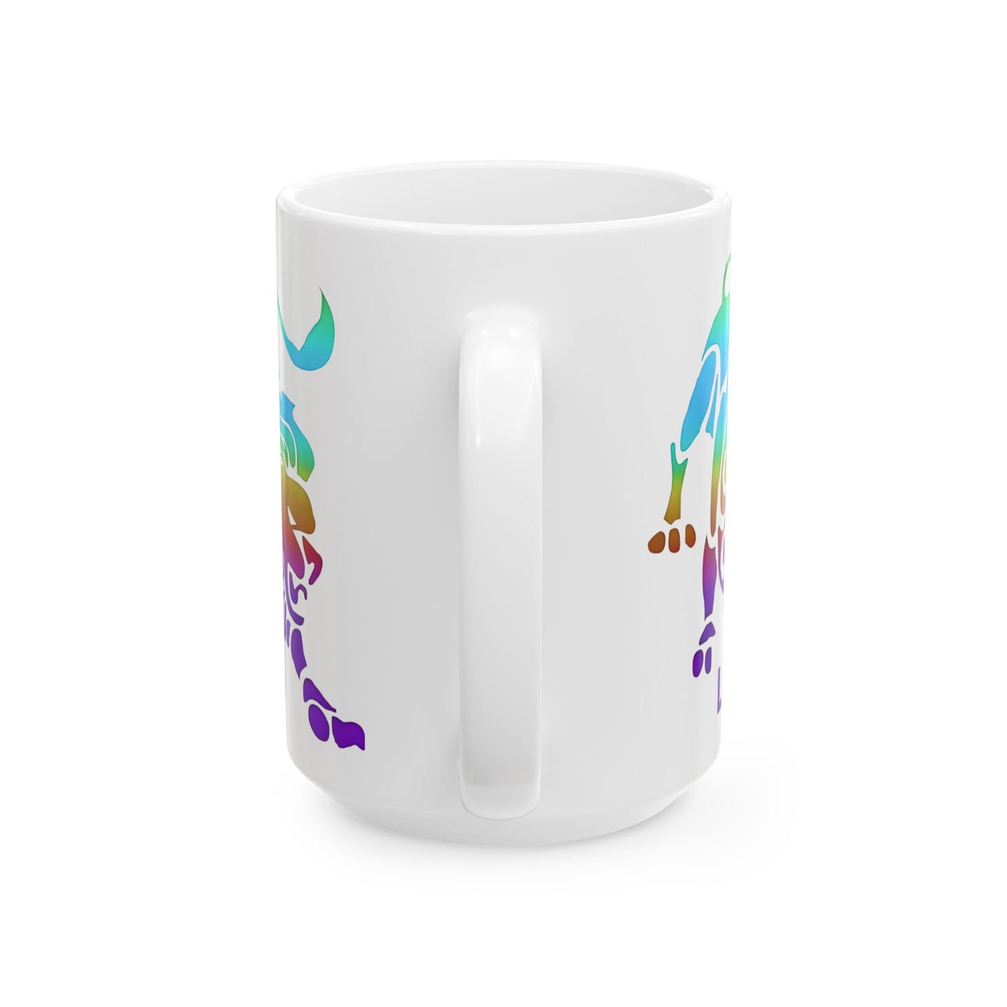 Leo Zodiac Ceramic Mug, (11oz, 15oz). Perfect Gift for Astrology Enthusiasts. Gift for Her, Gift for Him.