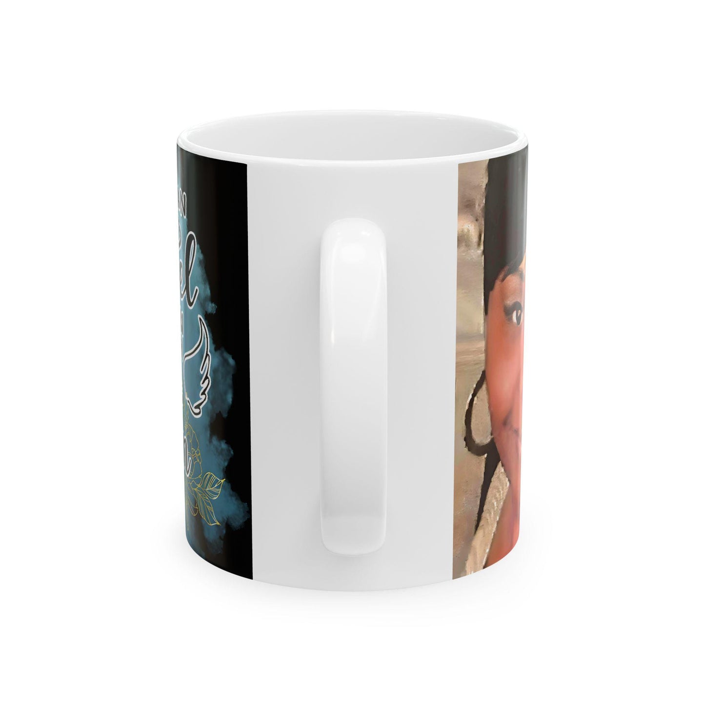 Personalized Mom Memorial Ceramic Mug With Photo and Poem, (11oz, 15oz). Gift for her. Gift for Him.