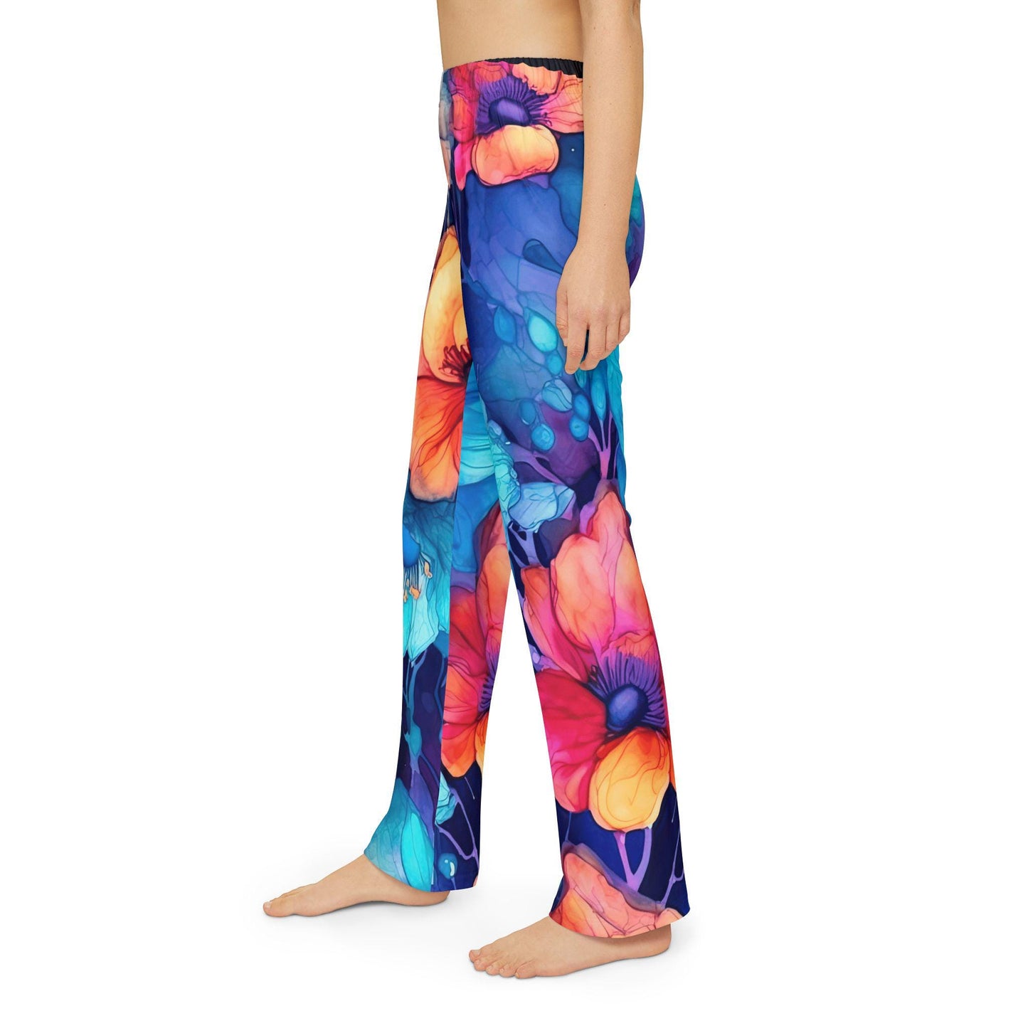 Floral Kids Pajama Pants - Soft & Comfortable Sleepwear | Cute Floral Pattern | Ideal for Girls | Perfect for Everyday Wear