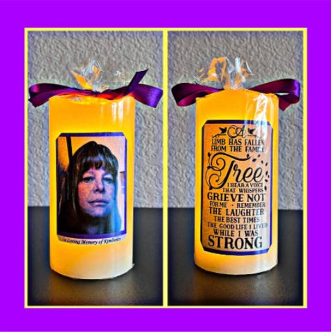 Flameless Memorial Candles