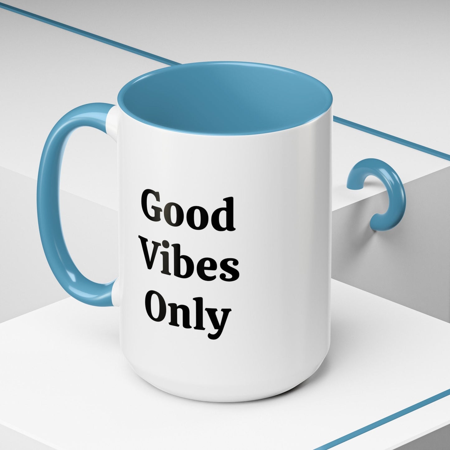 Good Vibes Only - Accent Coffee Mug (11, 15oz)