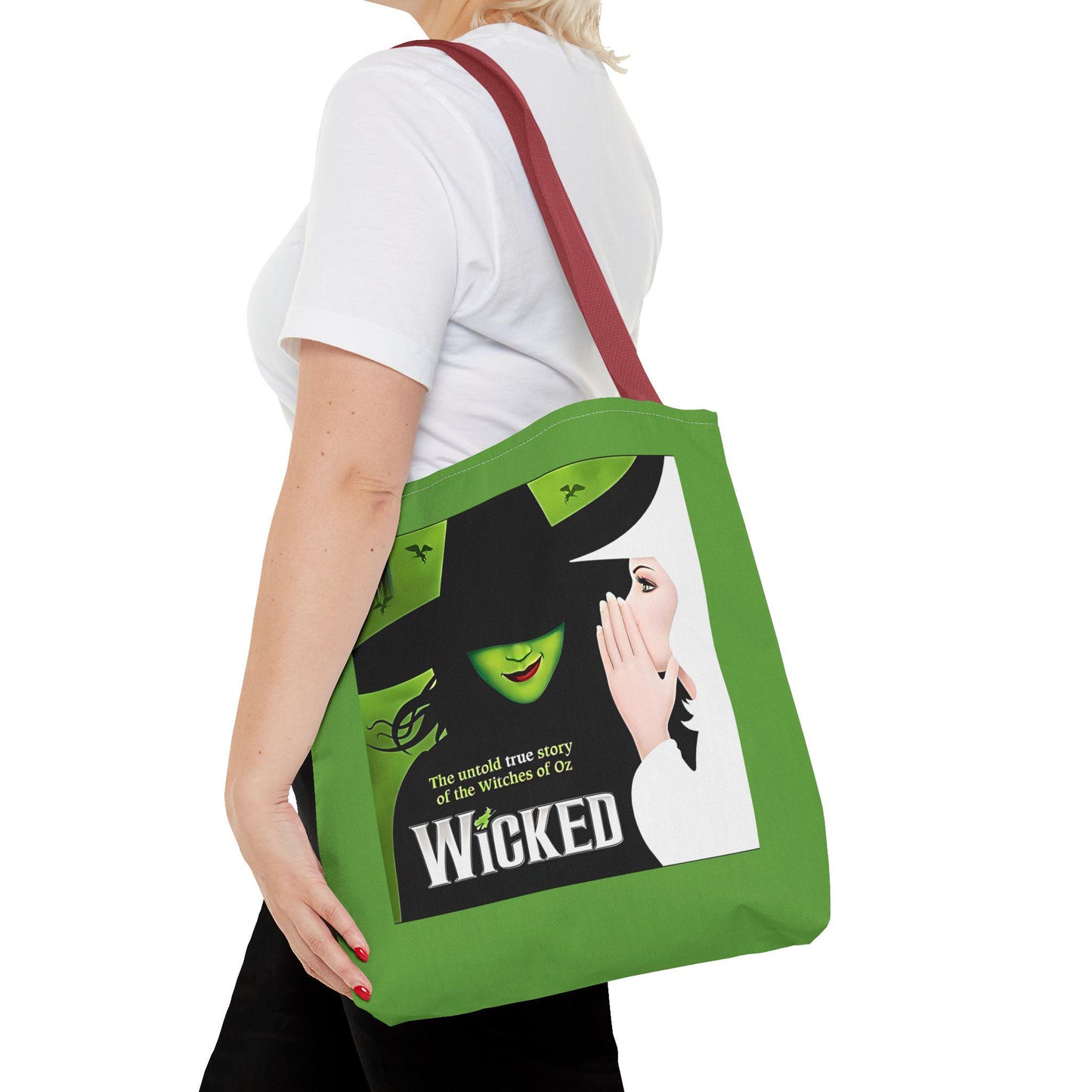 Wicked Tote Bag. Great Gift for Broadway Enthusiast.  Broadway Gift. Gift for her, Gift for him.