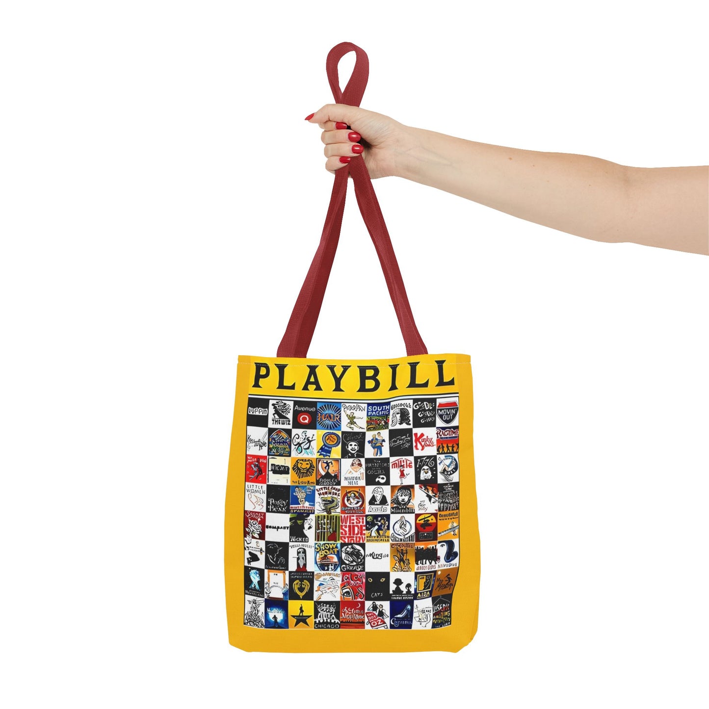 Playbill Tote Bag. Great Gift for Broadway Enthusiast.  Broadway Gift. Gift for her, Gift for him.