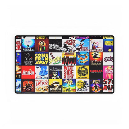 Broadway Musical Theater Desk Mats. Gift for Her. Gift for Him.