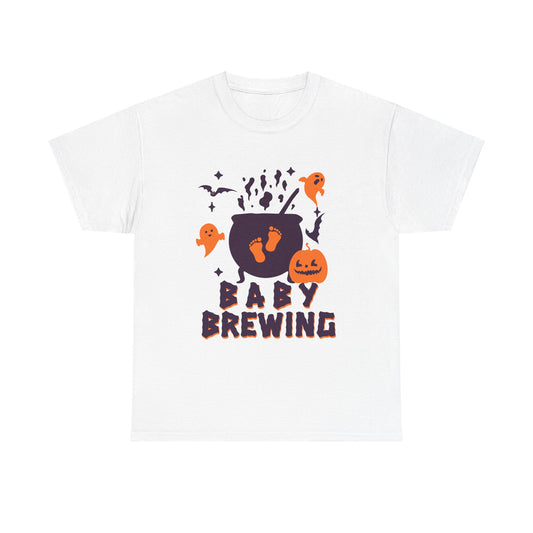 Halloween Baby Brewing Unisex Heavy Cotton Tee. Makes a great gift.