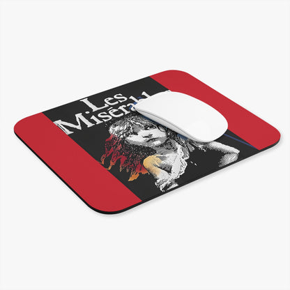 Les Miserables Musical Theater Mouse Pad. Great gift for Broadway enthusiasts. Gift for Her. Gift for Him.