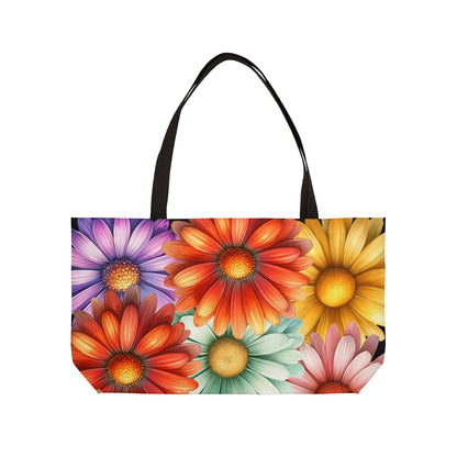 Floral Tote Bag, Botanical Weekend Bag, Large Carryall Purse, Canvas Beach Bag, Boho Shopping Tote. Gift for her.