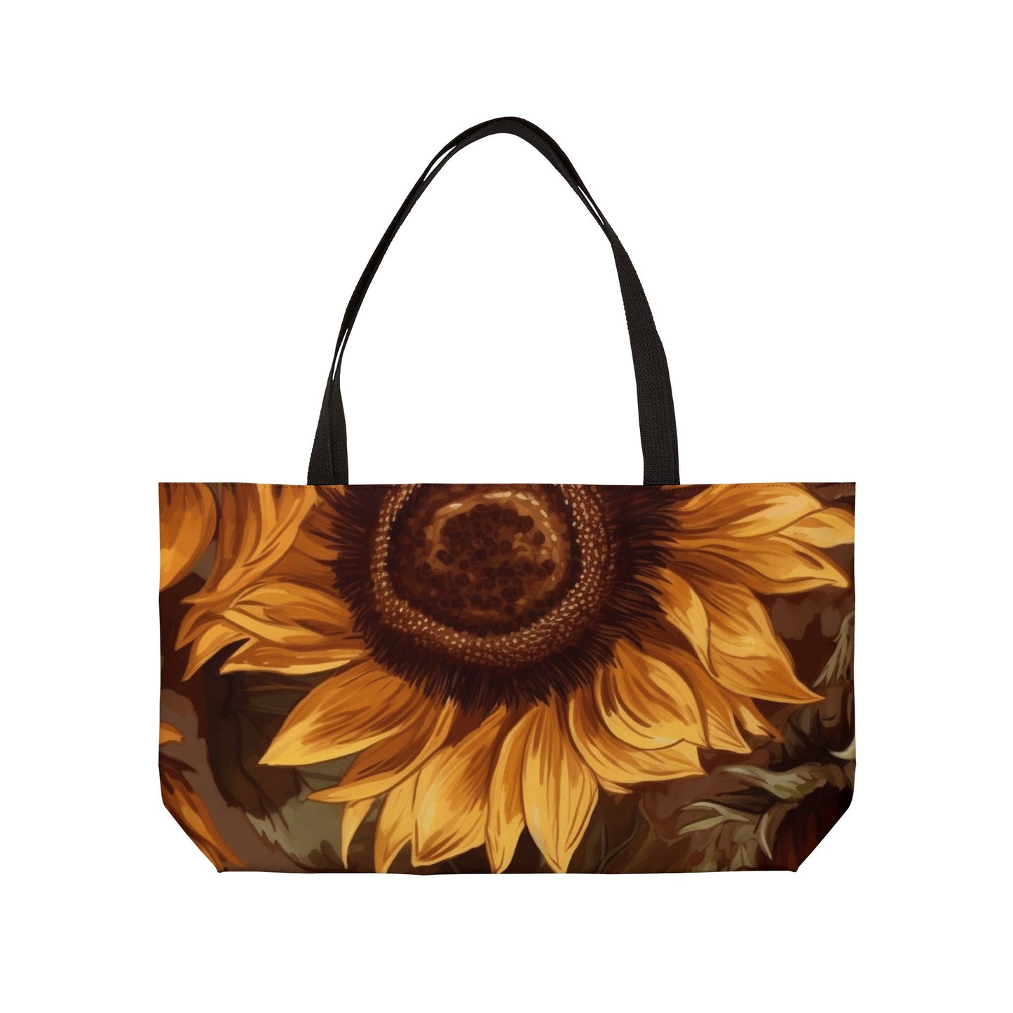 Sun Flower Tote Bag, Botanical Weekend Bag, Large Carryall Purse, Canvas Beach Bag, Boho Shopping Tote. Gift for her.