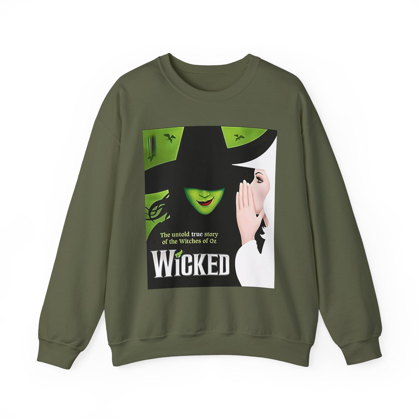 Wicked Unisex Heavy Blend™ Crewneck Sweatshirt. Gift for her. Gift for him.